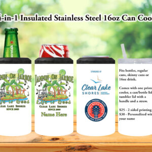 Personalized 4-in-1 16oz Can Cooler